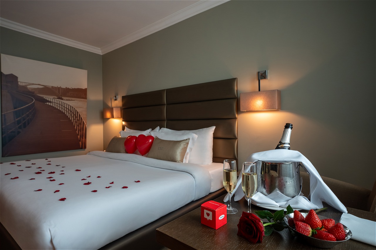 Estadia romântica num hotel