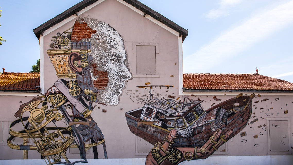 Pixel Pancho e Vhils