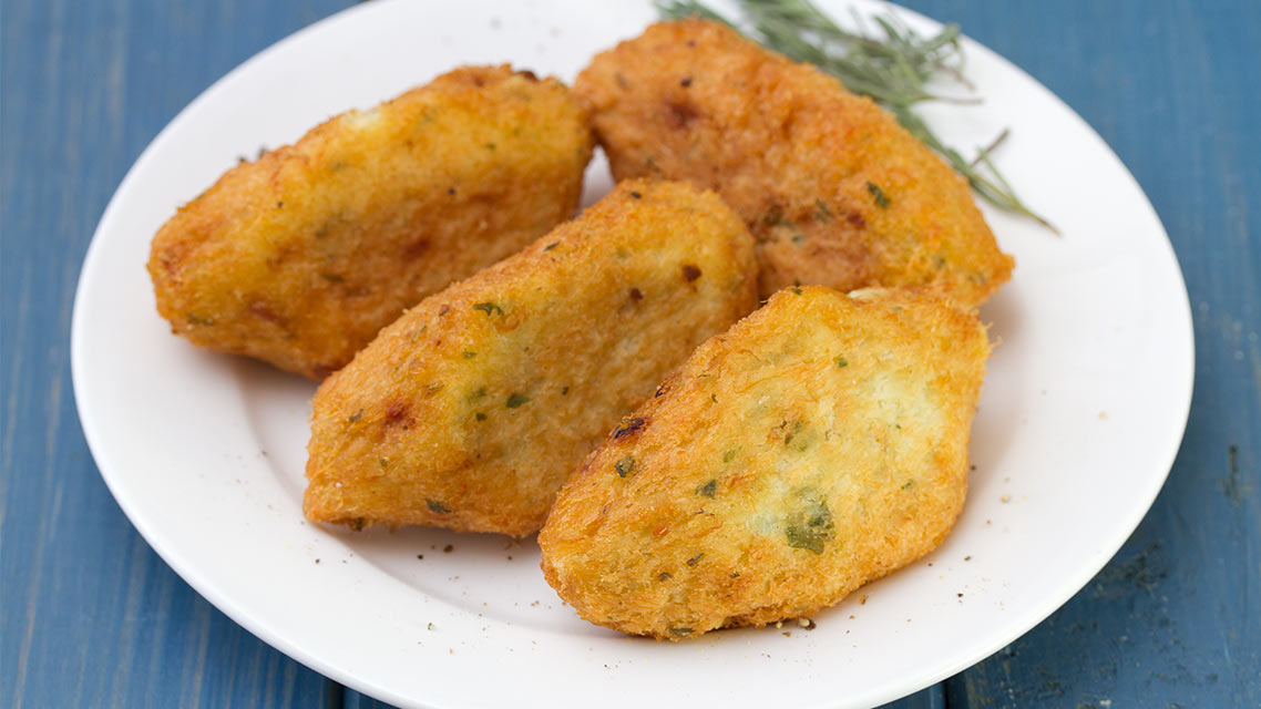 Pastéis ou bolinhos de bacalhau