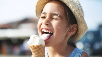 Um gelado da Santini